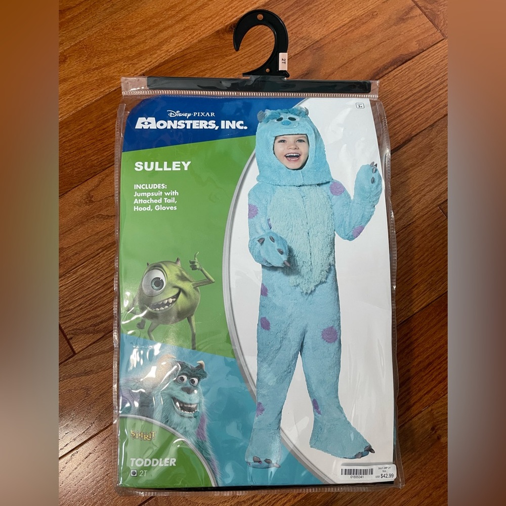 Monsters, Inc. Sulley Kids Costume - Blue and Purple